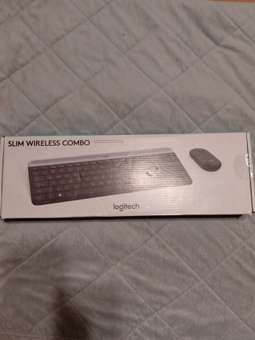 Logitech MK470 Graphite Slim Wireless Combo Keyboard & Mouse Modle VIPRB-920-010